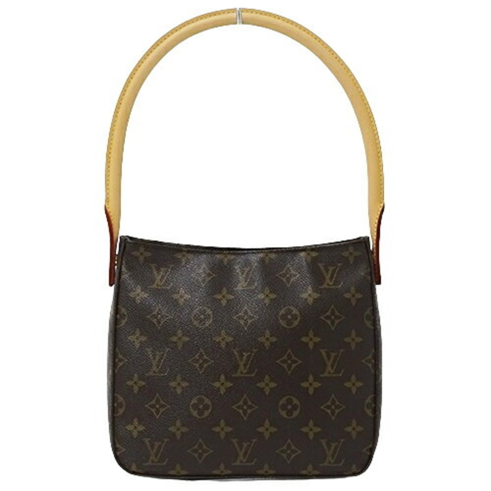 LOUIS VUITTON Monogram Shoulder Looping MM Bag M51146 Brown - Picture 3 of 16
